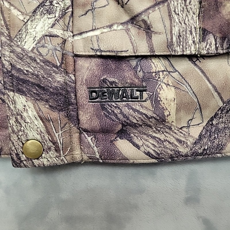 DeWalt Jacket Mens L Brown True Timber HTC Camo Heated Gear Electric NO Battery gallery