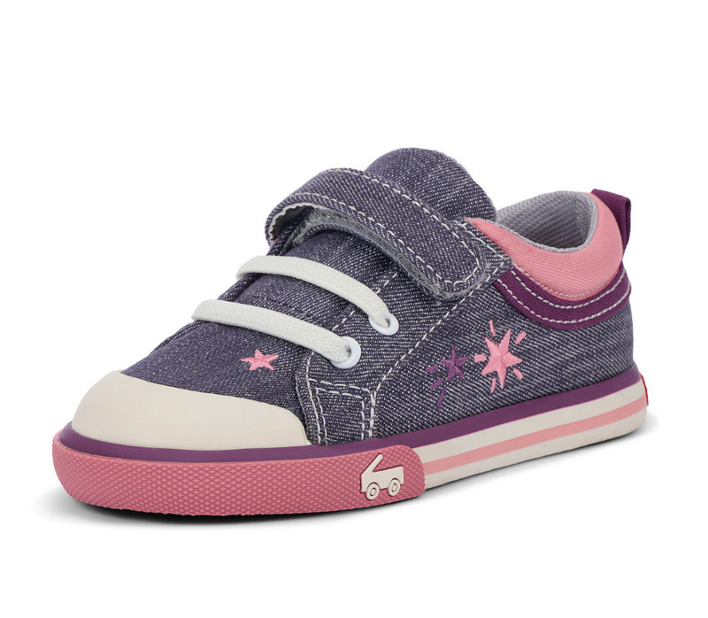 NEW See Kai Run Kristin Gray Denim/Stars (FREESHIP) gallery