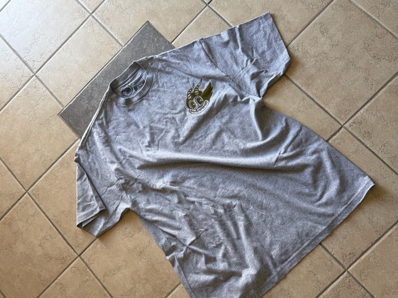 Indestructible Until Forever Graphic T-Shirt Gray 2XL