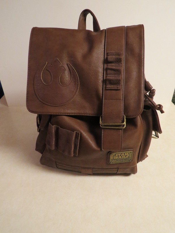 Exclusive Star Wars Loungefly Rey Cosplay Mini Backpack Heart Logo
