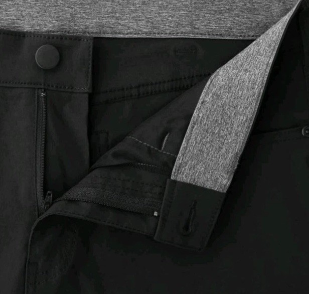 Member's Mark Men's Lightweight Black Straight Fit Denali Pant 36x34 NWT gallery