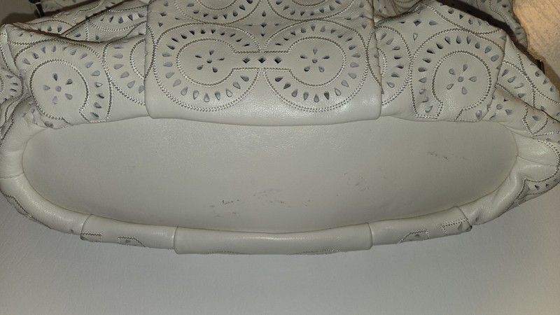 Coach Madison - White Lasercut Satchel gallery