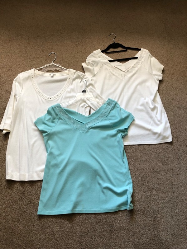 Lot of 3 Women’s Westport Tops Sizes XL and L