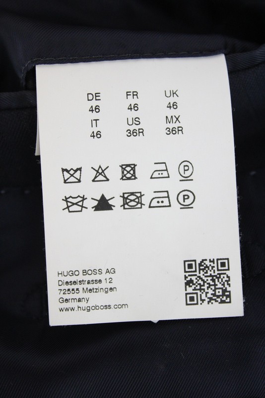 Hugo Boss Black Label T-Howard2 Court3 Blazer Men's Single Breasted US 36R gallery
