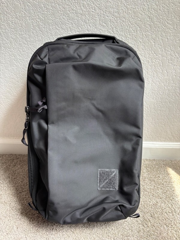 Evergoods Civic Panel Loader 24L CPL24 Backpack Solution Dyed Black