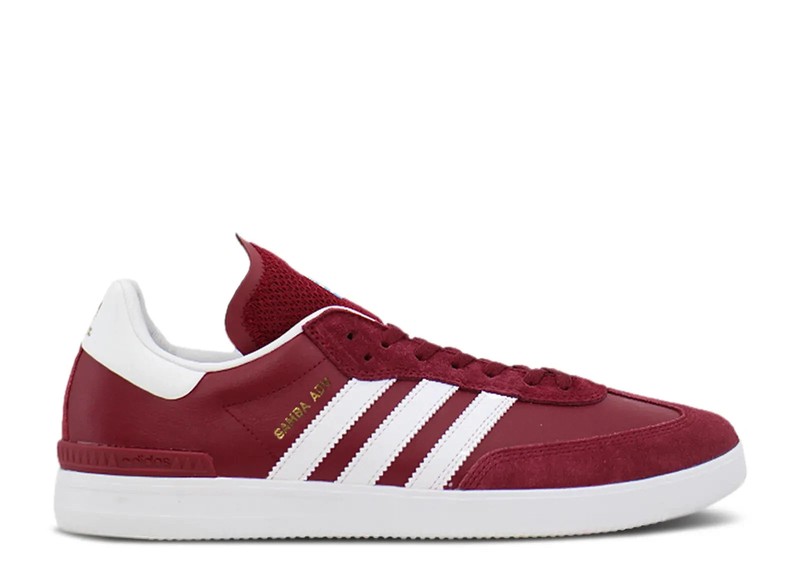 Adidas Samba ADV Burgundy White Blue (380) Men’s Shoes