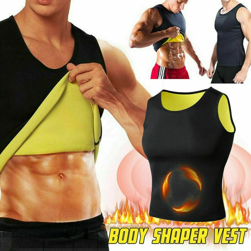 The Kewlioo Men Slimming Sauna Vest Body Belly Shaper Underwear Waist Girdle –
