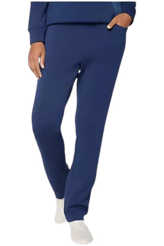 Belle by Kim Gravel Women’s ScubaLuxe Slim Straight Pant Twilight