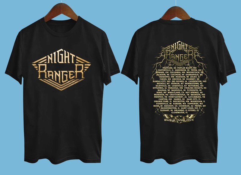 Night Ranger Concert 2024 Gift For Fan Unisex S-5XL Shirt AA229