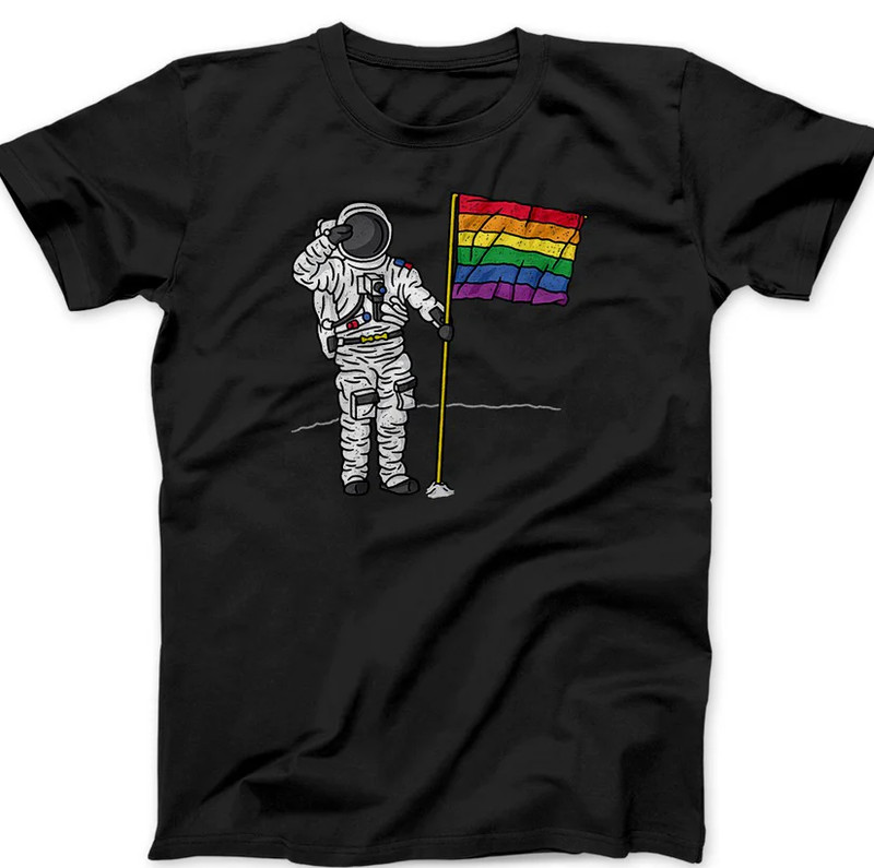 SPACE TRAVELERS Pride Month Unisex T-Shirt 100% Cotton Gifts-234XL