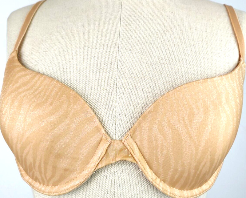 Daisy Fuentes Intimates RN 15741 Gold Underwire T-Shirt Bra Size 34 B (5)