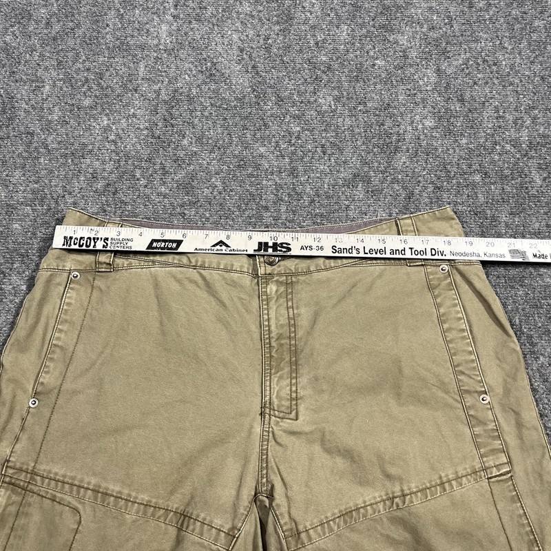 Spyder Venom Cargo Shorts Mens Large Hiking Paratrooper Military Heavy Khaki gallery