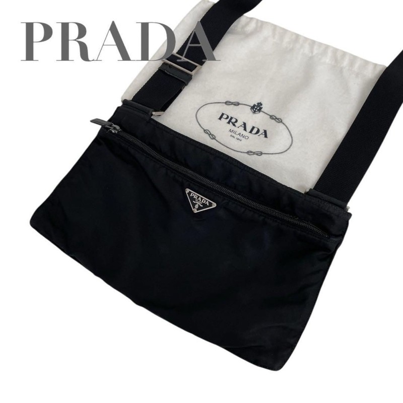 PRADA Price Negotiation Questions Welcome Extreme Excellent Condition Triangle