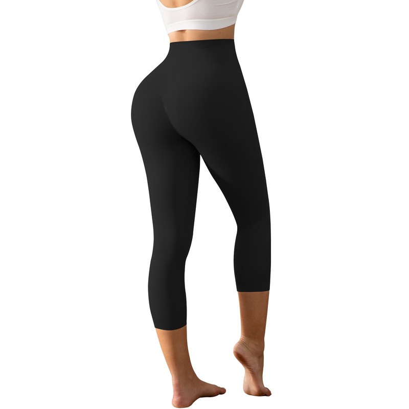 Women Slimming Anti Cellulite Compression Leggings Leg Shaper High Waist Capris gallery