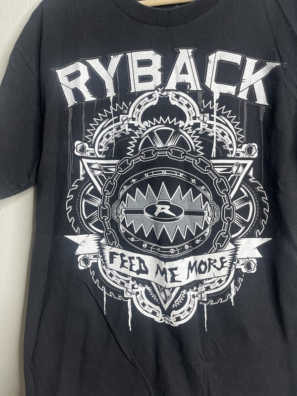 Ryback WWE Wrestling Short Sleeve T Shirt Men’s Size Large Black gallery