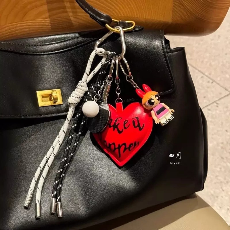 Key Chain Keychain Keyring Bag Charms Pendants Purse Handbag Accessories gallery