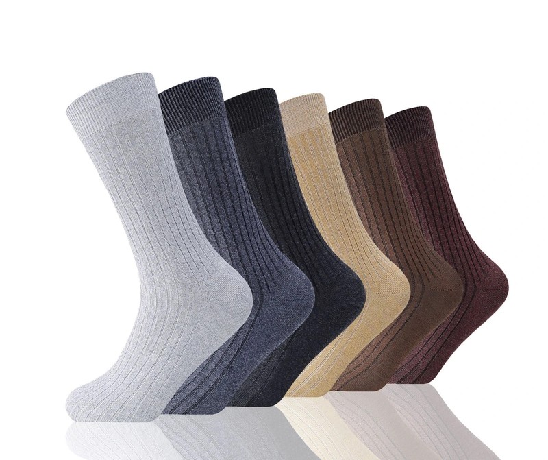 12 Pairs Mens Non Elastic 100% Pure Cotton Socks Comfort Soft Grip Diabetic gallery