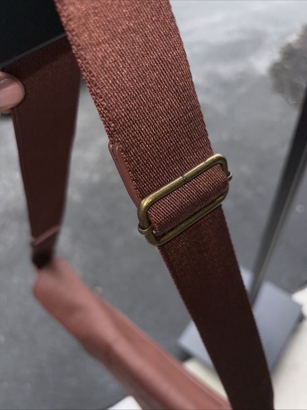 ALDO Messenger Bag Camel Brown Faux Leather gallery
