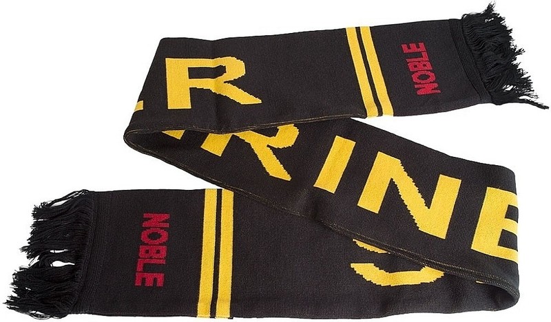 Shriner Noble Knit Scarf [Black – 70″L x 6.5″W]