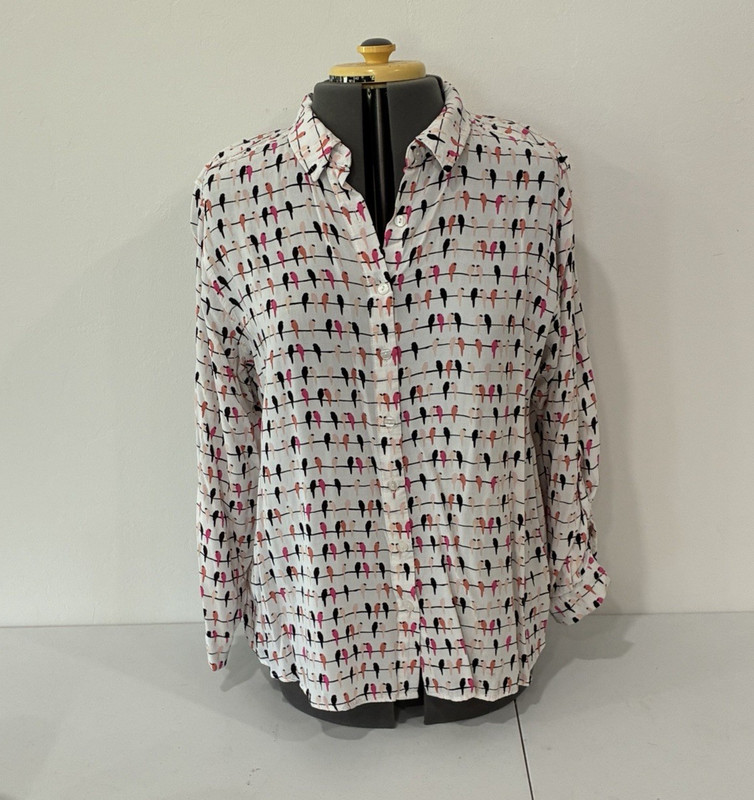 Jane & Delaney Bird Blouse