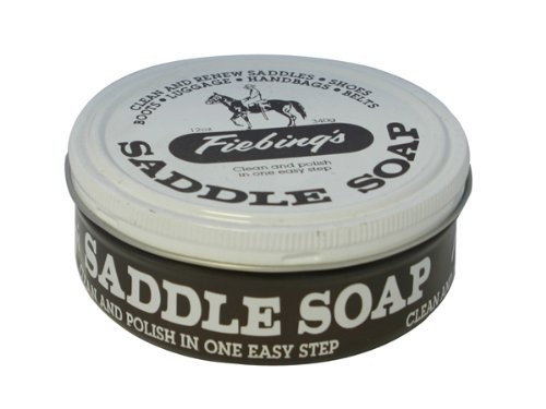 Fiebing's Saddle Soap, Leather Cleaner, Conditioner 12 oz - White - JUMBO CAN gallery