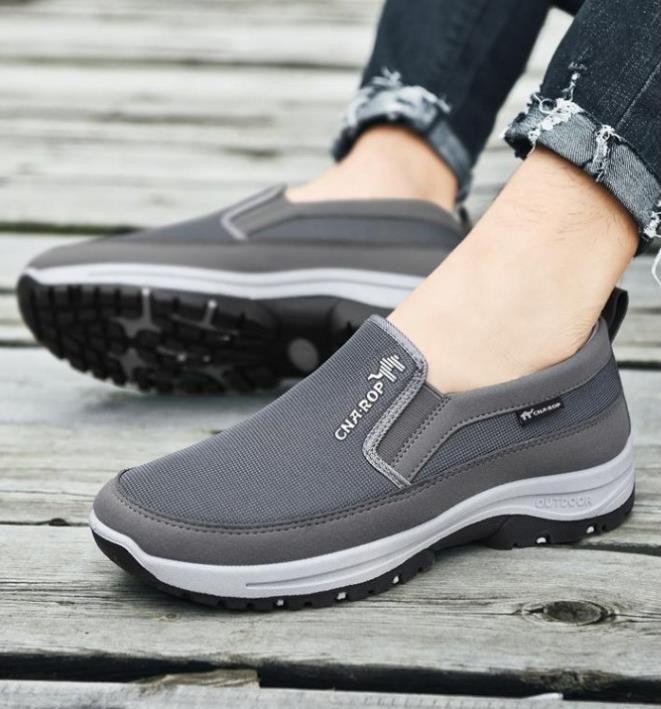 Comfort Breathable Orthopedic Travel Plimsolls, Cna Trop Shoes for Men Slip-on gallery