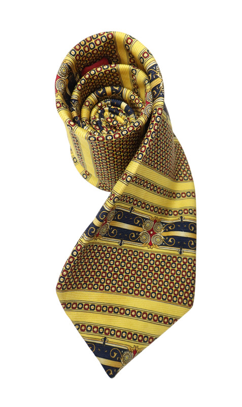 Cartier Tie Men's One Size Multicolor Patterned Classic 100% Silk gallery