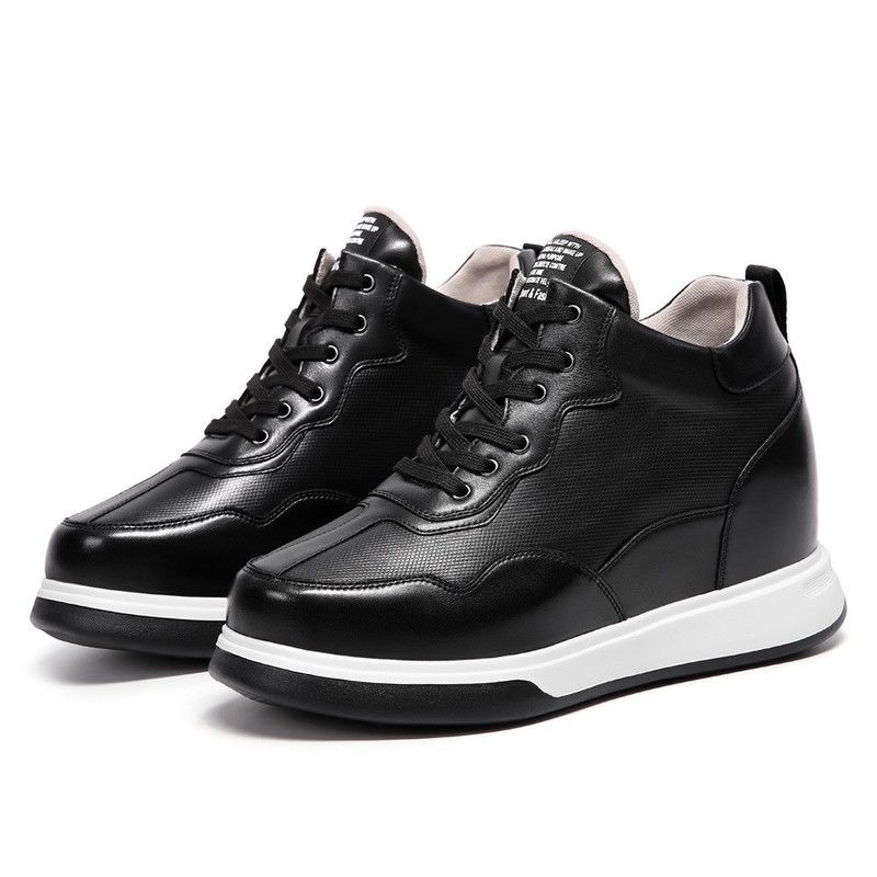us11 CHAMARIPA 11cm/4.3″ elevator shoes men Height Increase high top sneaker