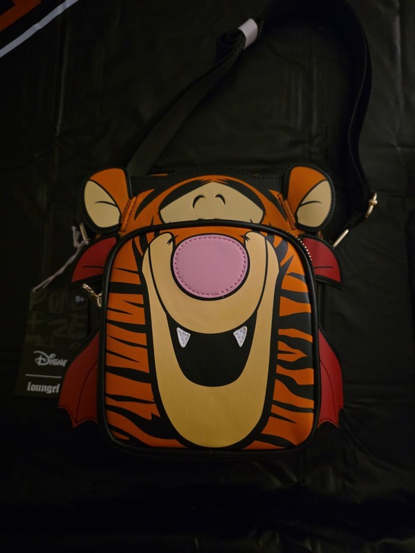 Loungefly Disney Winnie the Pooh Tigger Vampire Cosplay Passport Bag