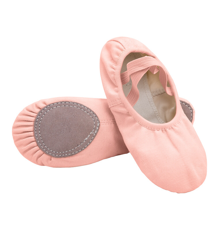 Women and Girls' Ballet Shoes Gymnastics Yoga Dance Slipper Split-Sole gallery