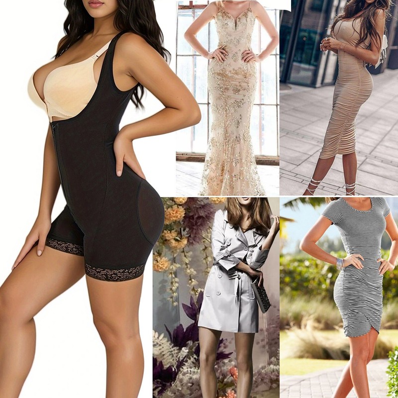 Fajas Colombianas Body Shaper Reductoras Levanta Cola Post Surgery Shapewear BBL gallery
