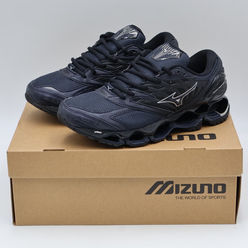 D1GA333707 Mizuno Wave Prophecy LS Navy Silver Dark Blue (Men’s)