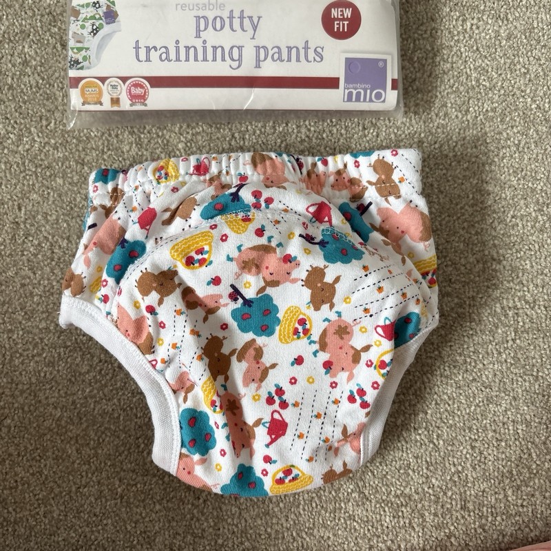 Bambino Mio Reusable Potty Training Pants 3+ Years Multicoloured Unworn gallery