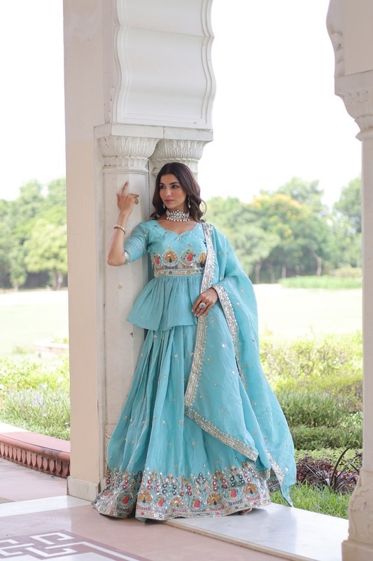 Designer Stitched Readymade Lehenga Choli suit Wedding Partywear Pakistani Suit gallery