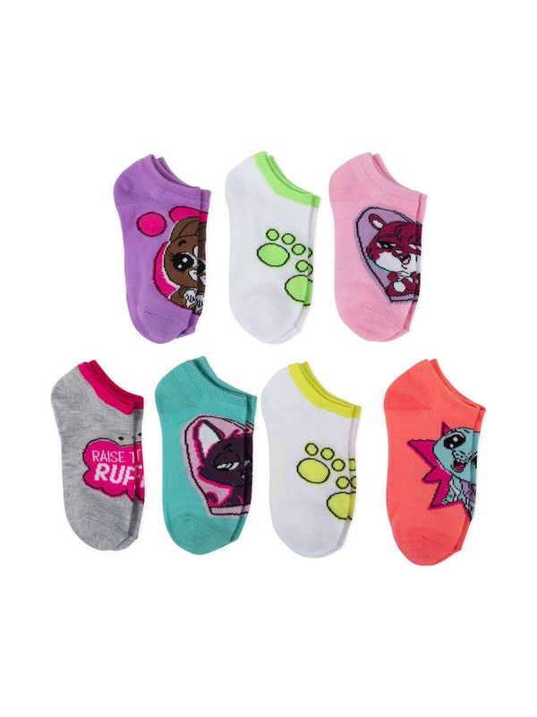 LITTLEST PET SHOP LPS 7 PAIR GIRLS SOCKS SIZE SMALL MEDIUM NEW!
