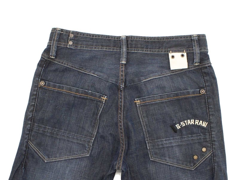 G-Star Locker Mens Blue Straight Jeans W30 L32 (31799) gallery