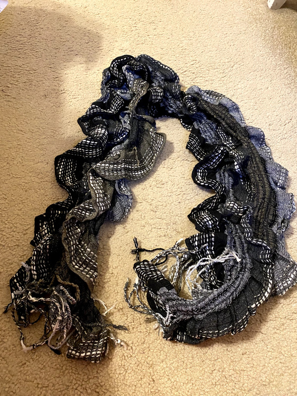 Multicolor Scarf OS (Couple Loose Threads)