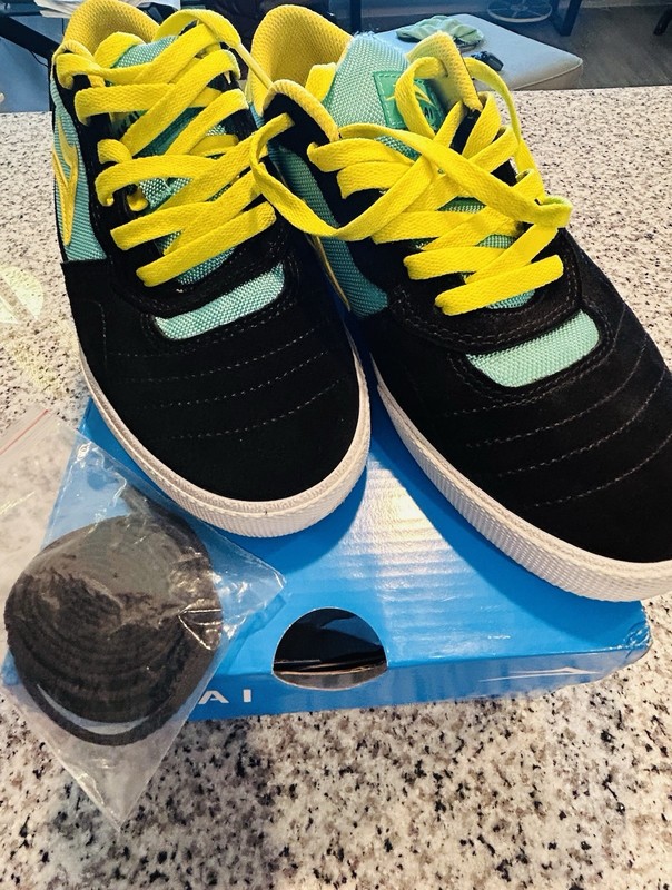 Lakai Cambridge Skate Shoes Blk/ Teal Size 9.5 Men’s MS323-0252-A00 See Below gallery