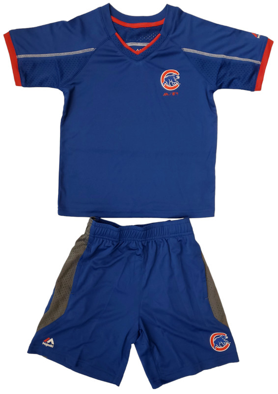 Chicago Cubs Child T-Shirt & Shorts 2 Piece Set