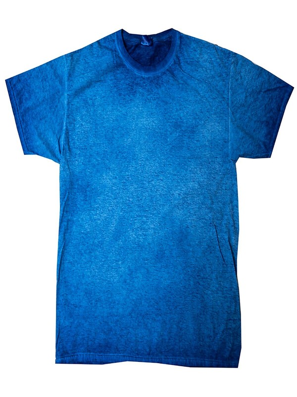Multi-Color Oil Wash T-Shirts Adult Small to 3XL 100% Cotton Short Sleeve gallery