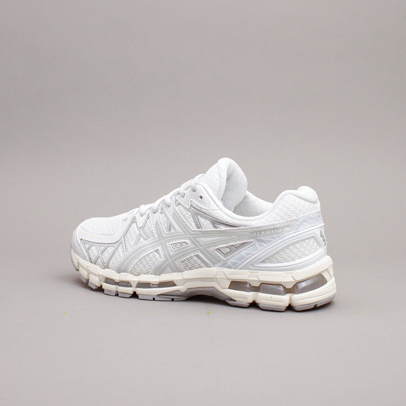 Asics Sportstyle Gel-Kayano 20 White Pure Silver Running Men Shoes 1203A388-100 gallery