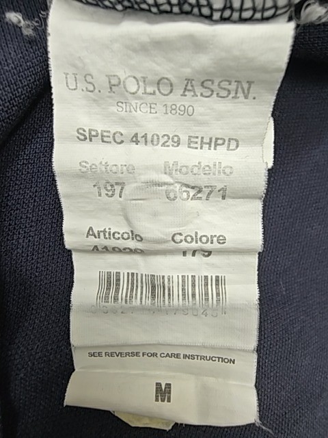 U.S. Polo Assn Herren Poloshirt dunkelblau Logo Gr. M TOP gallery