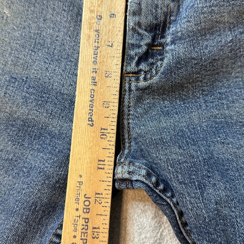 Wrangler Jeans Mens 36x29 Blue Regular Fit 96CFW Straight Leg Stretch Distressed gallery