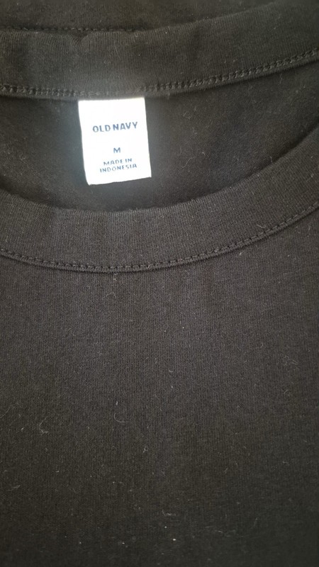 Old Navy Black Bodycon Dress Women’s Size M Short Sleeve Stretch Mini Dress gallery