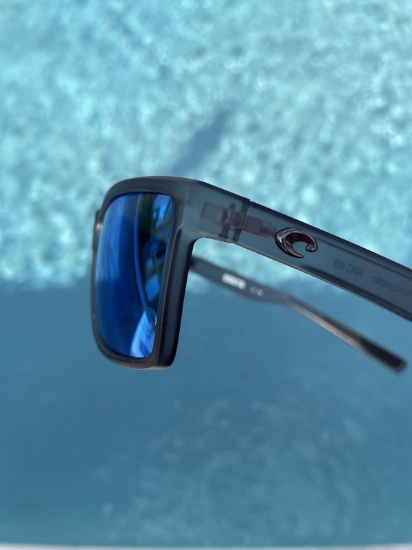 COSTA polarized – Smoke-Clear Frame W/ Blue Polarized lens