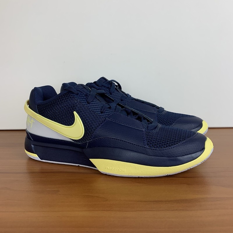 Nike Ja 1 Basketball Shoes Midnight Navy Laser Orange FQ4796-402 Men’s Size 10