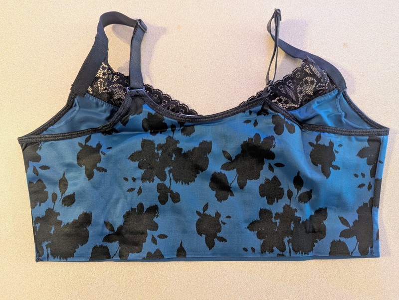 Ruby Ribbon Heritage Lace Demiette Winter Rose — NWT Size 34 (Seamless Shaper) gallery