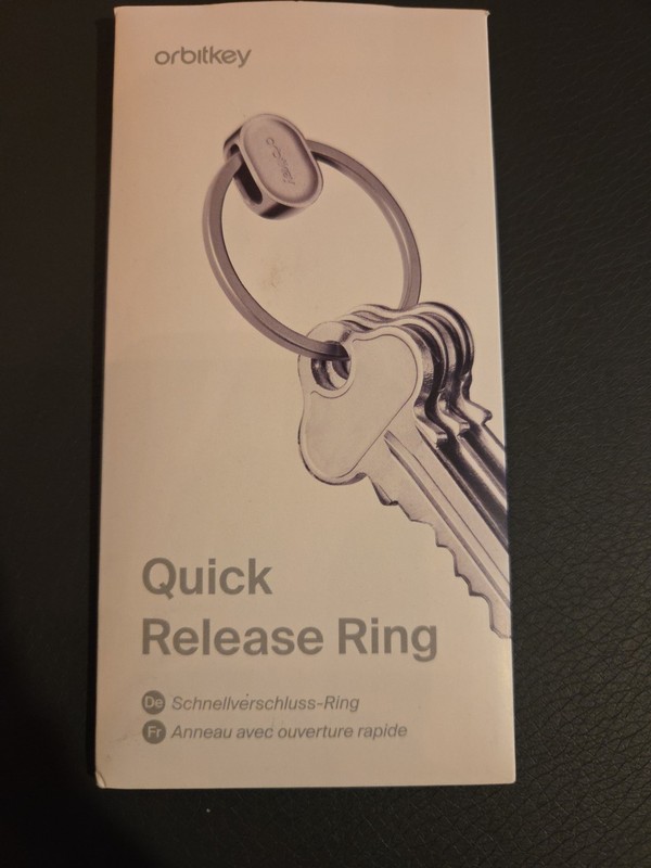Orbitkey Quick Release Ring – Silver
