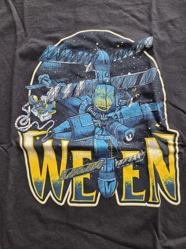 WEEN - 2022 Space Station Boognish Tour Design Shirt Womens Small Brand New gallery