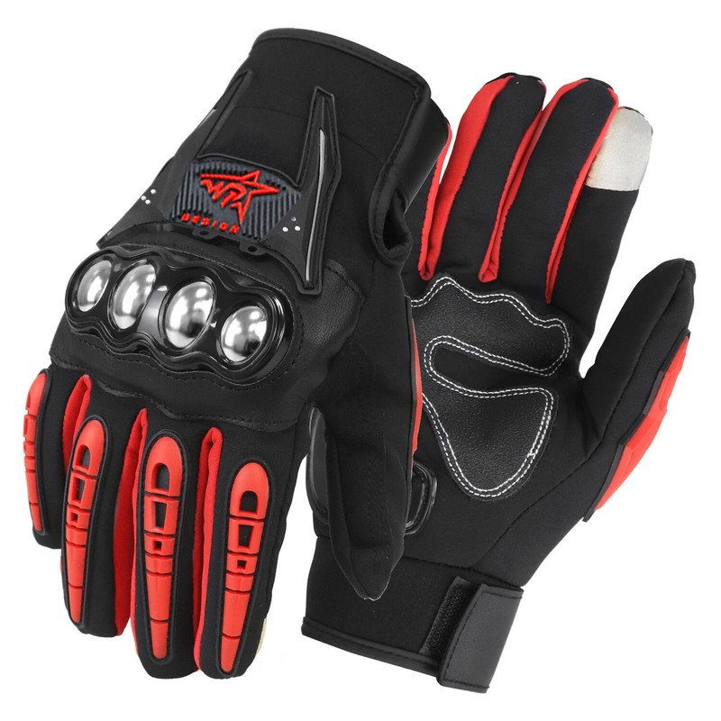 Winter Motorcycle Gloves Touchscreen Waterproof Windproof Riding Thermal Gloves gallery